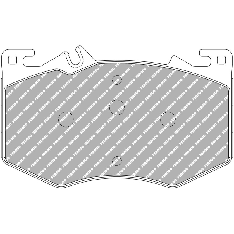 Wendeplatten FERODO DS2500 FRP3166H - F-RP3166H - FRP3166H - 3666618076041