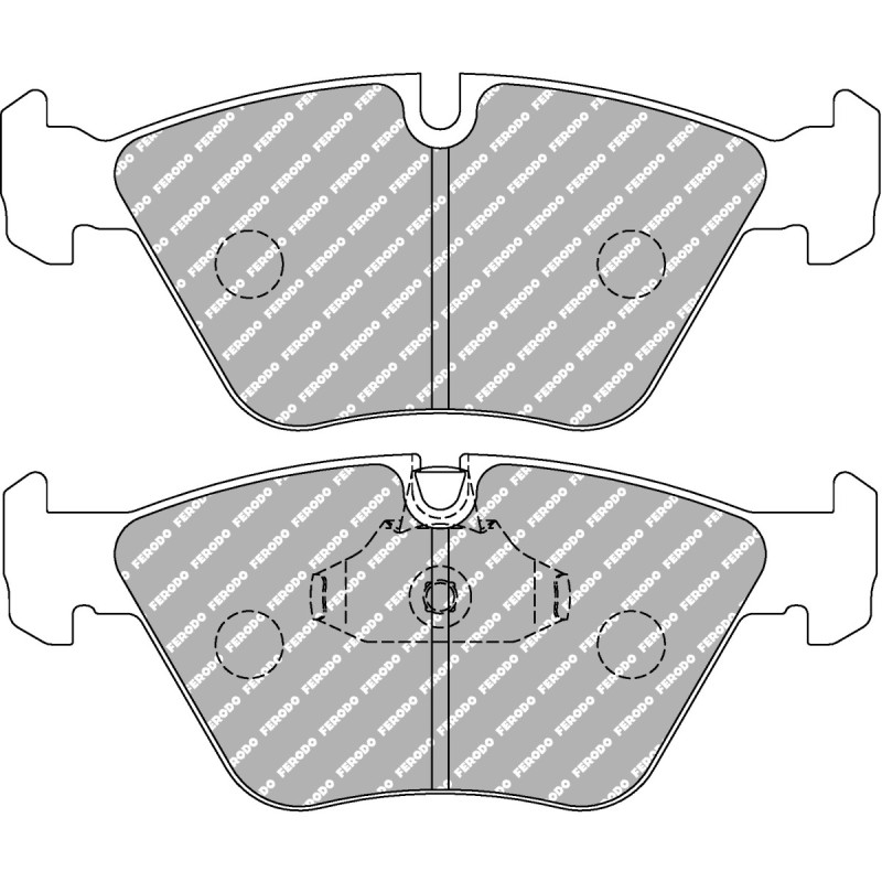 Plättchen FERODO DS3.12 FCP1073G - F-CP1073G - FCP1073G - 3666618076034