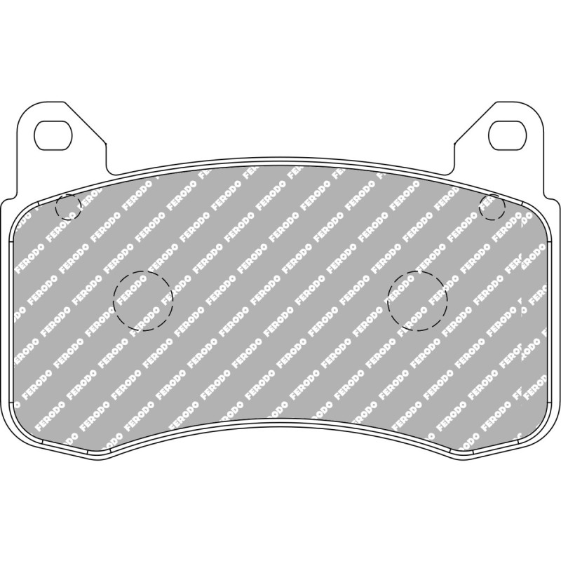 FERODO DS2500 FRP3161H Brake Pads - F-RP3161H - FRP3161H - 3666618076065