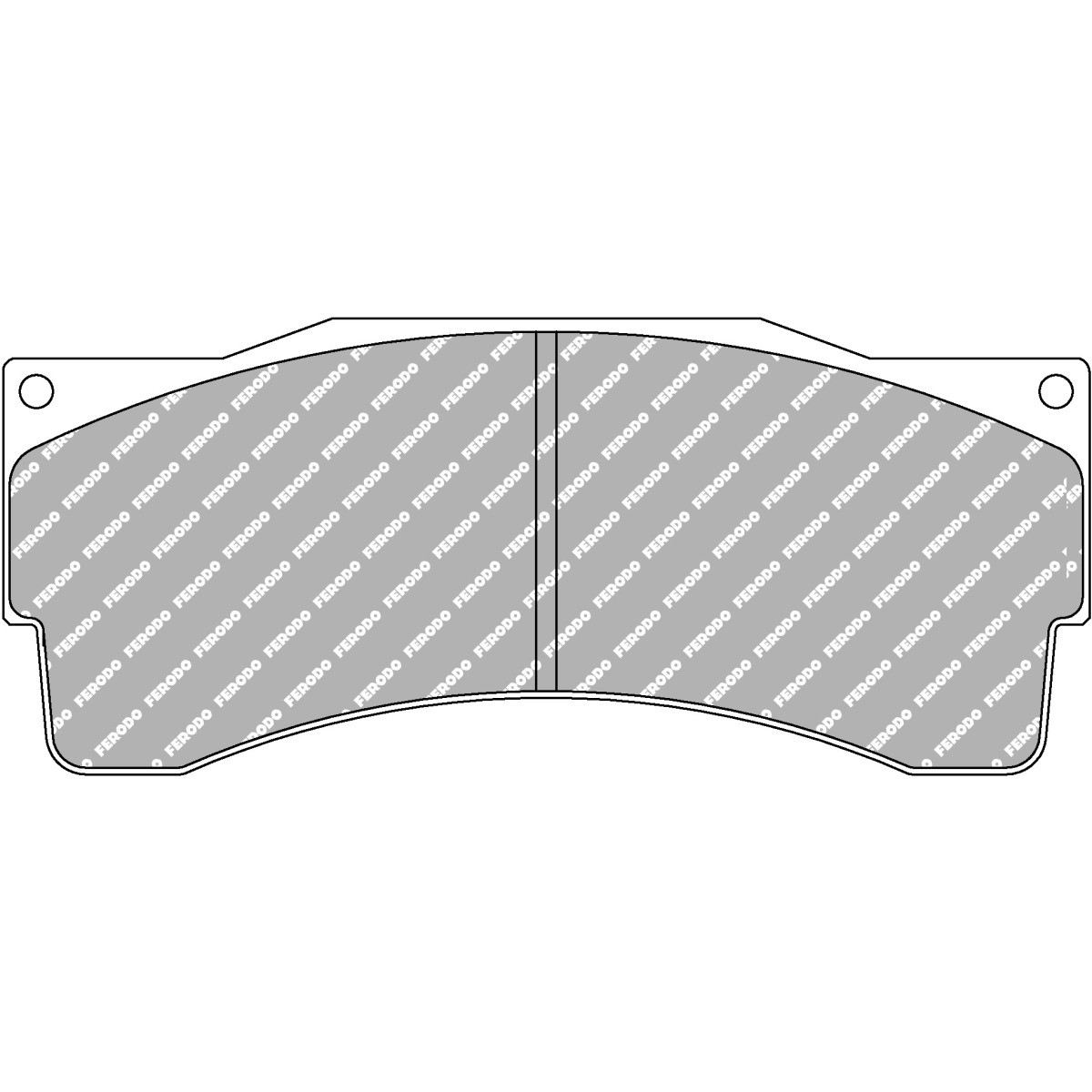 Wendeplatten FERODO DS2500 FRP3039H - F-RP3039H - FRP3039H - 3666618076119
