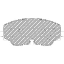 FERODO DS2500 Brake Pads FCP5358H