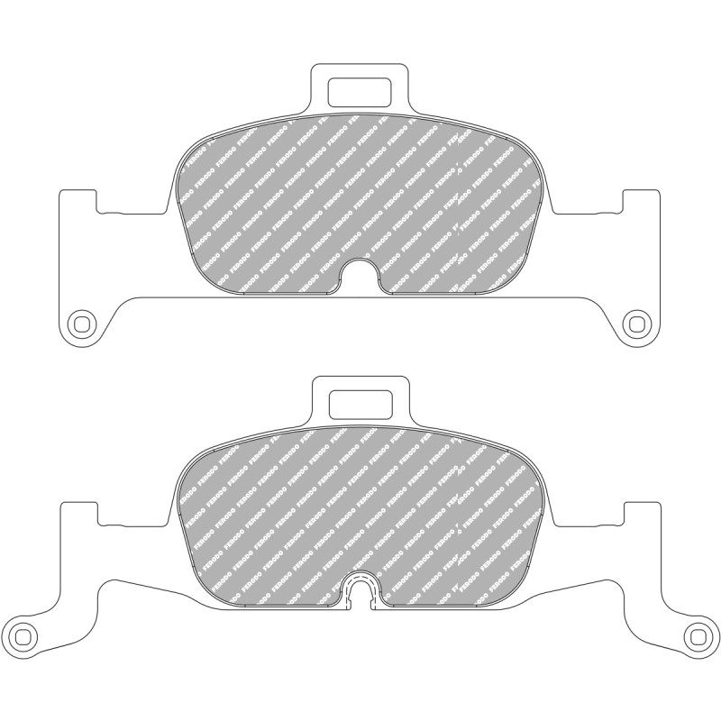 Pastiglie FERODO DS2500 FCP4616H - F-CP4616H - FCP4616H - 3666618076195