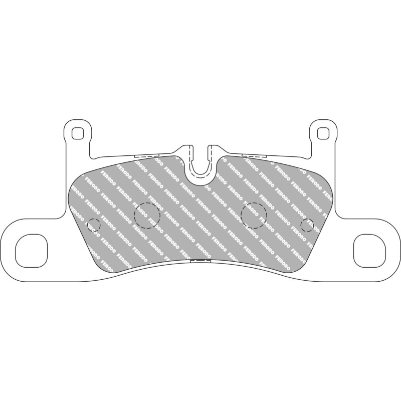 Plaquettes FERODO DS2500 FCP4424H - F-CP4424H - FCP4424H - 3666618076201