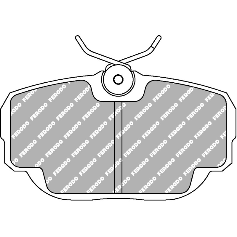 Wendeplatten FERODO DS PERFORMANCE FDS660 - F-DS660 - FDS660 - 3666618076249