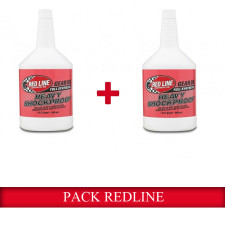 Pack 2 bidons d'huile de boîte de vitesses Red Line Heavy Shockproof 0,95 L chacun
