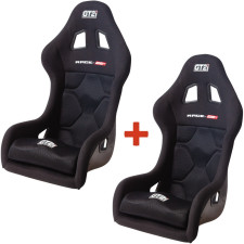 GT2i Race-02M-V2 2026 Fiber 2-Seat Seat Pack, FIA-approved
