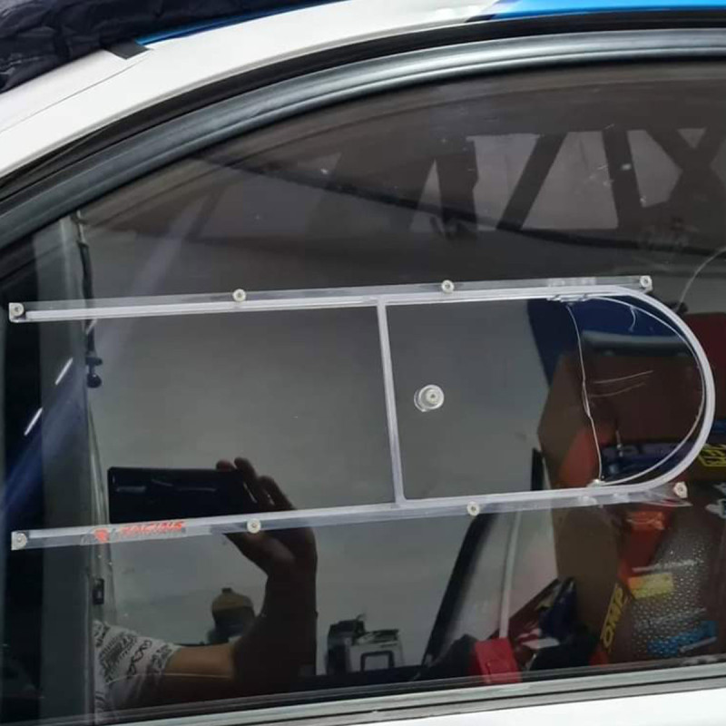 Makrolon Exolon Racing Window 2T6+D ventilation vents - RW-2T6-D - 2T6+D - 3666618796208