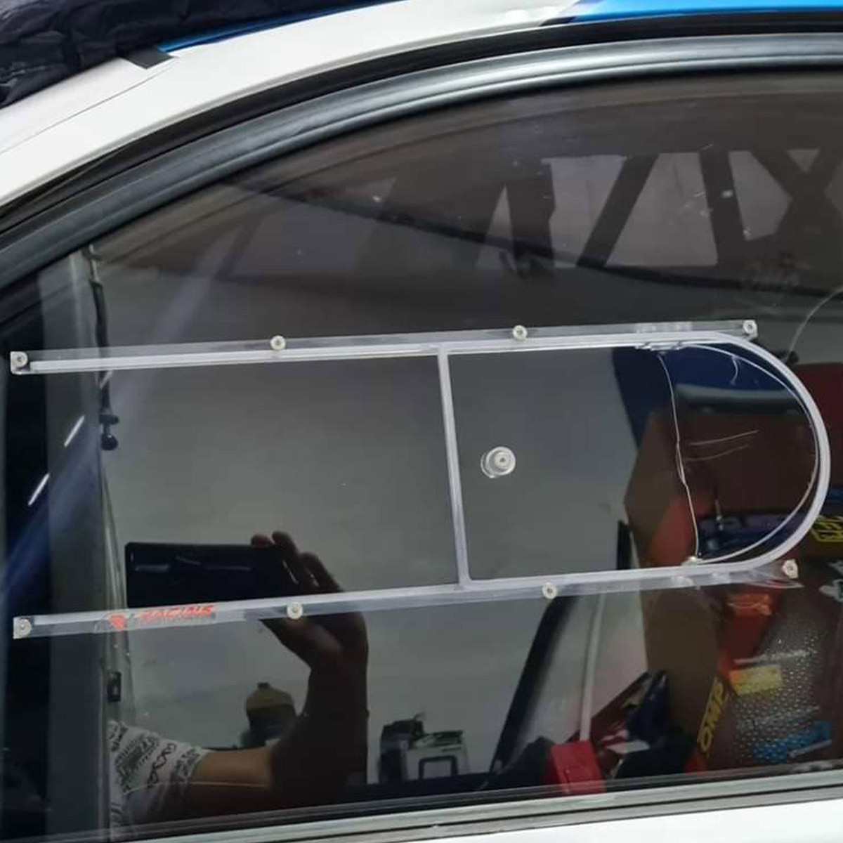 Makrolon Exolon Racing Window 2T6+D ventilation vents - RW-2T6-D - 2T6+D - 3666618796208