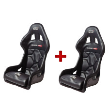 GT2i Race-02M Synthetic Leather 2-Seat Set