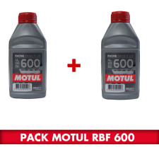 Confezione da 2 taniche di liquido per freni Motul RBF 600 da 1 L - Uso agonistico