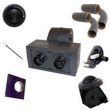 Siroco Minox 12/24V 150W Heating Complete Kit Pack