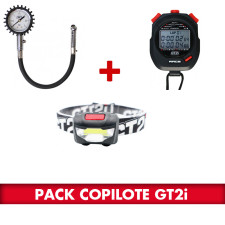 Co-Pilot-Paket Manometer + Stirnlampe + Stoppuhr