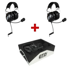 Pack communication rallye: 2 casques GT2i Pro 2 + support Kielder® offert