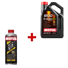 MOTUL-Paket für die Hauptuntersuchung: 5W30-Öl &amp; All-in-One-Diesel-Reiniger