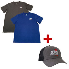 Pack GT2i Team : T-shirt et casquette pour équiper les passionnés de sport automobile