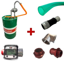 Pacchetto completo di rifornimento per un trasferimento e una distribuzione efficienti del carburante.