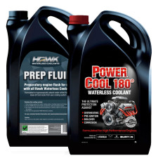 Pacchetto preparazione cambio olio + fluido di raffreddamento Evans Power Cool 5L