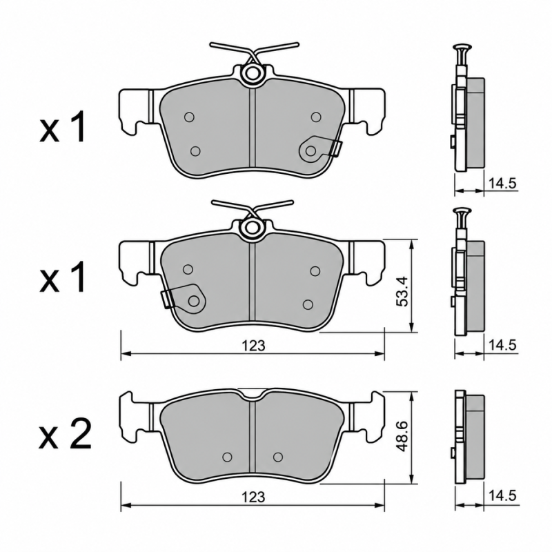 Bremsbeläge GT2i Club Renault 5 E-Tech Turbo 3E - GT-PC14590 - 8032747510797