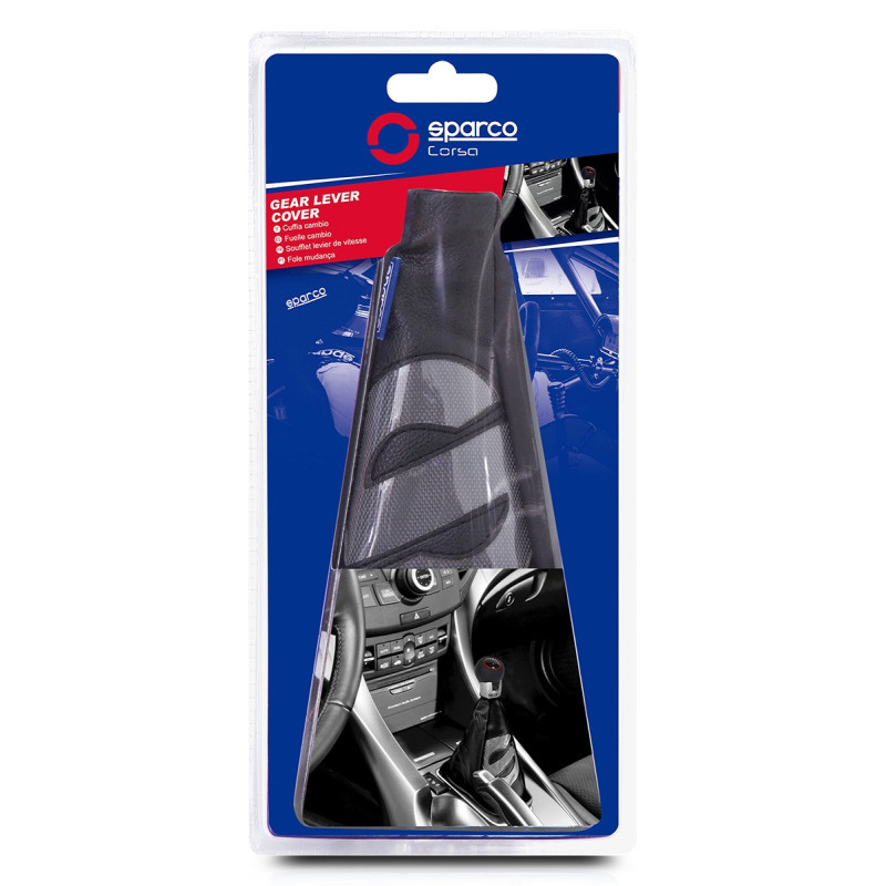Soufflet Levier de Vitesse Sparco Noir 25 cm OPC07070001 - LI-OPC07070001-S - OPC07070001 STOCK - 8430046081244