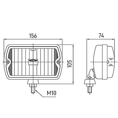 SIM High-Beam Headlight for Peugeot 205 GTI, 106 XSI, 306, and ZX Volcane - SIM-3211 - 3211.0000000 - 3666618848396