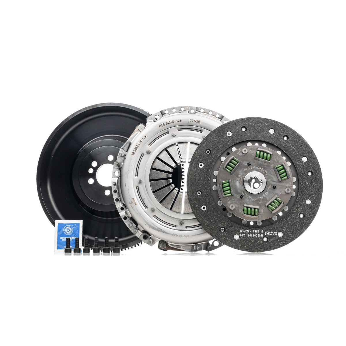 SACHS Clutch 883089000180 1.6 THP 208 GTI RCZ DS3 - SA-883089000180 - 883089000180 - 3666618799988