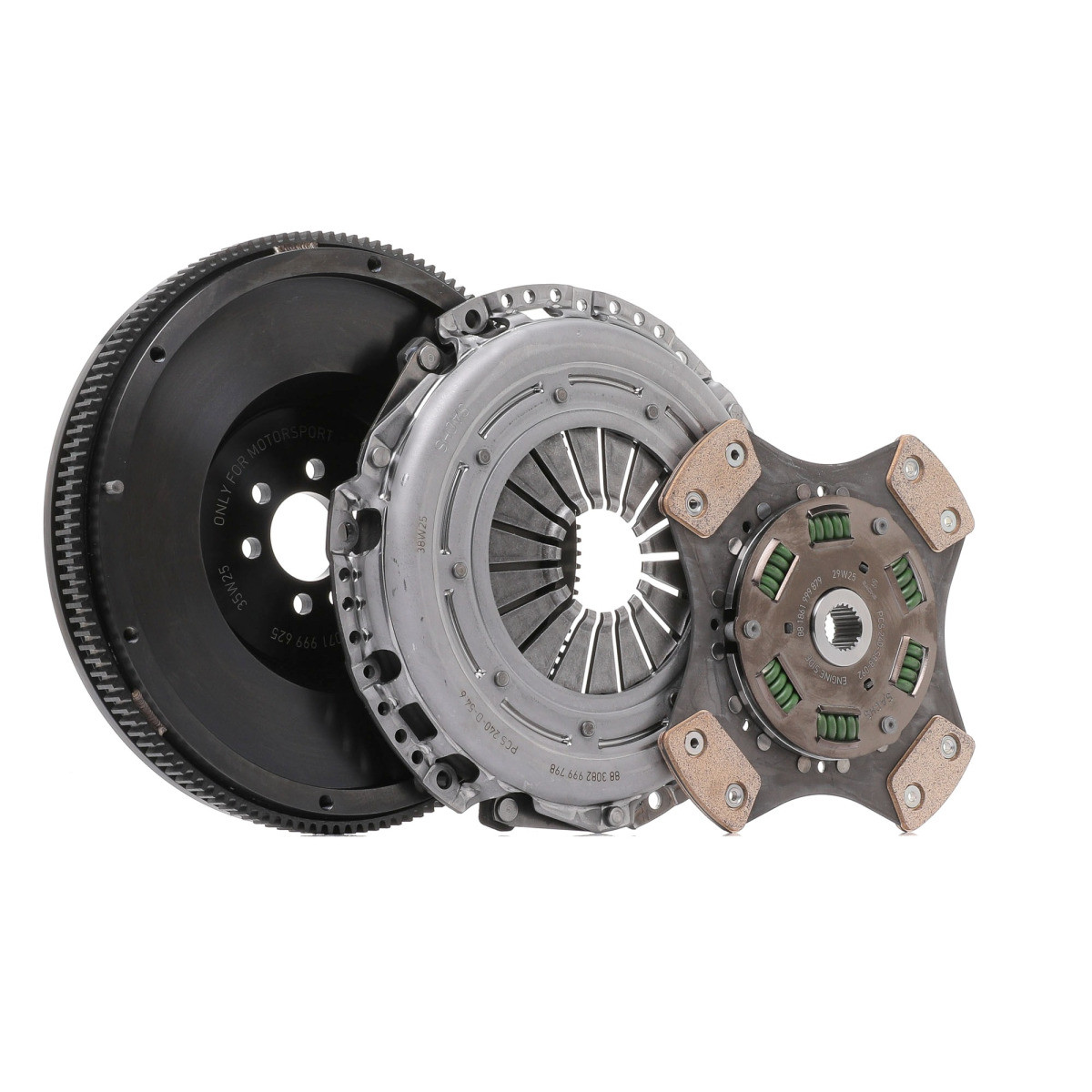 SACHS Racing-Kupplung 530 Nm für Peugeot Citroën DS 1.6 THP - SA-883089000181 - 883089000181 - 3666618799995