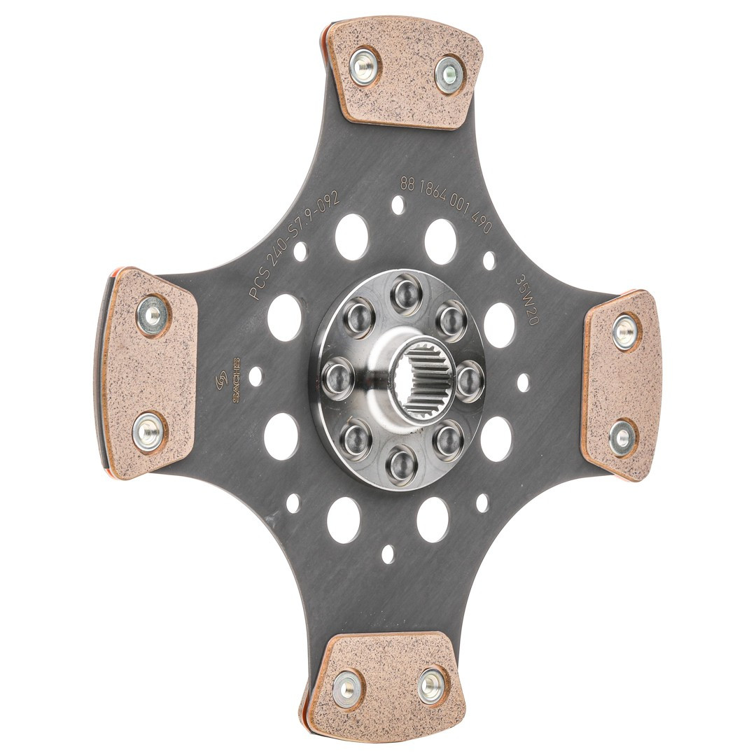 SACHS Clutch Disc 881864003120 RCZ 208 DS3 228 mm - SA-881864003120 - 881864003120 - 3666618800028