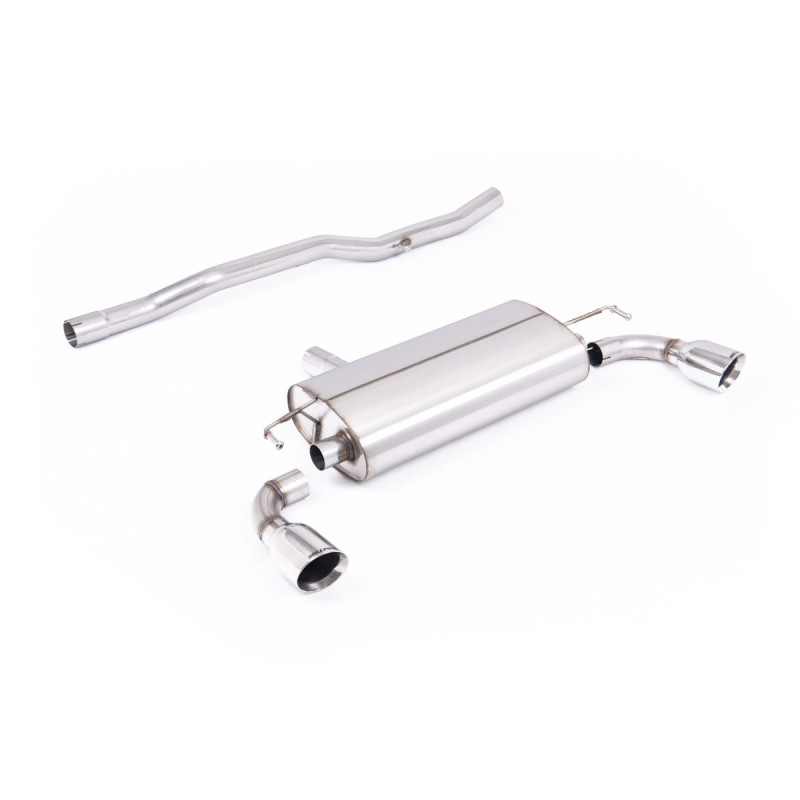 Cat-Back Milltek V2 VW Golf 4 R32 3.2 V6 (2002-2005) SSXVW771 - MLK-SSXVW771 - SSXVW771