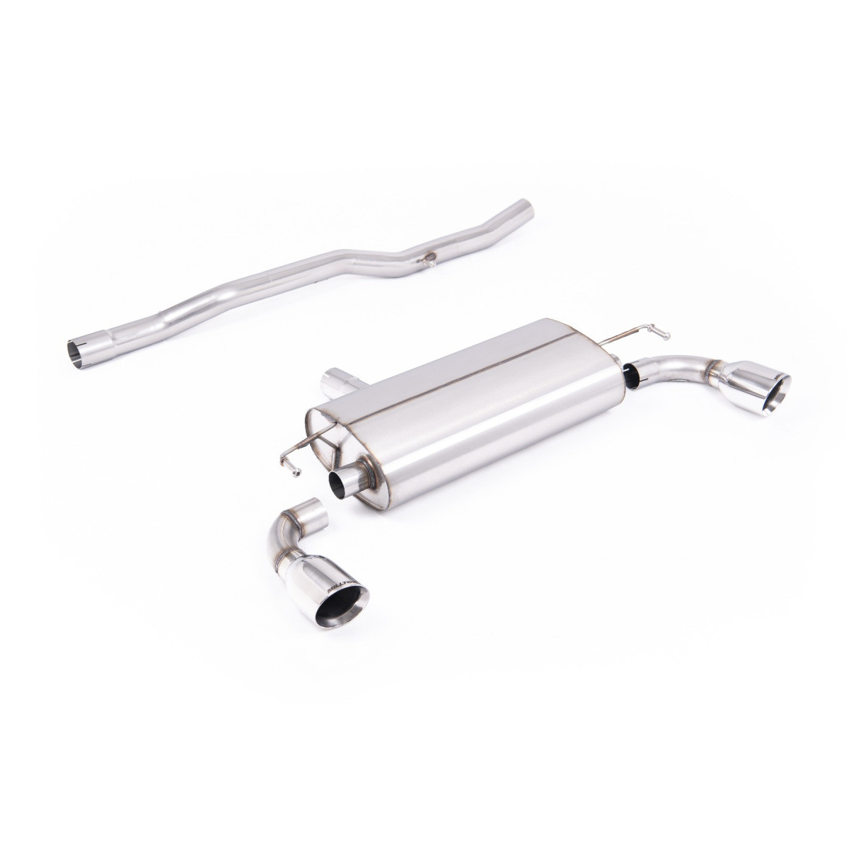 Cat-Back Milltek V2 VW Golf 4 R32 3.2 V6 (2002-2005) SSXVW771 - MLK-SSXVW771 - SSXVW771