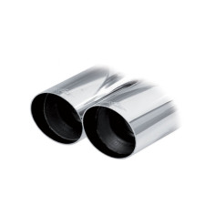 Linea di scarico senza silenziatore con punte di scarico 2 x diam. 80 RACING Alfa Junior 1,2 Hyb (136 ch) 24+
