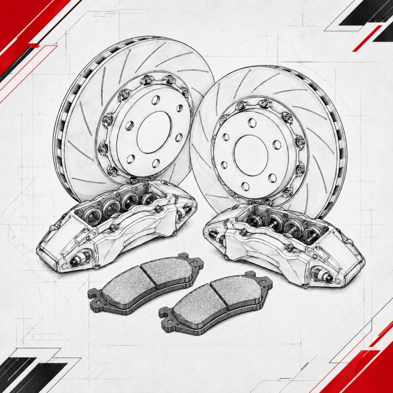 Renault Clio R3 Max Braking System - BUN-CLIOR3MAX-001
