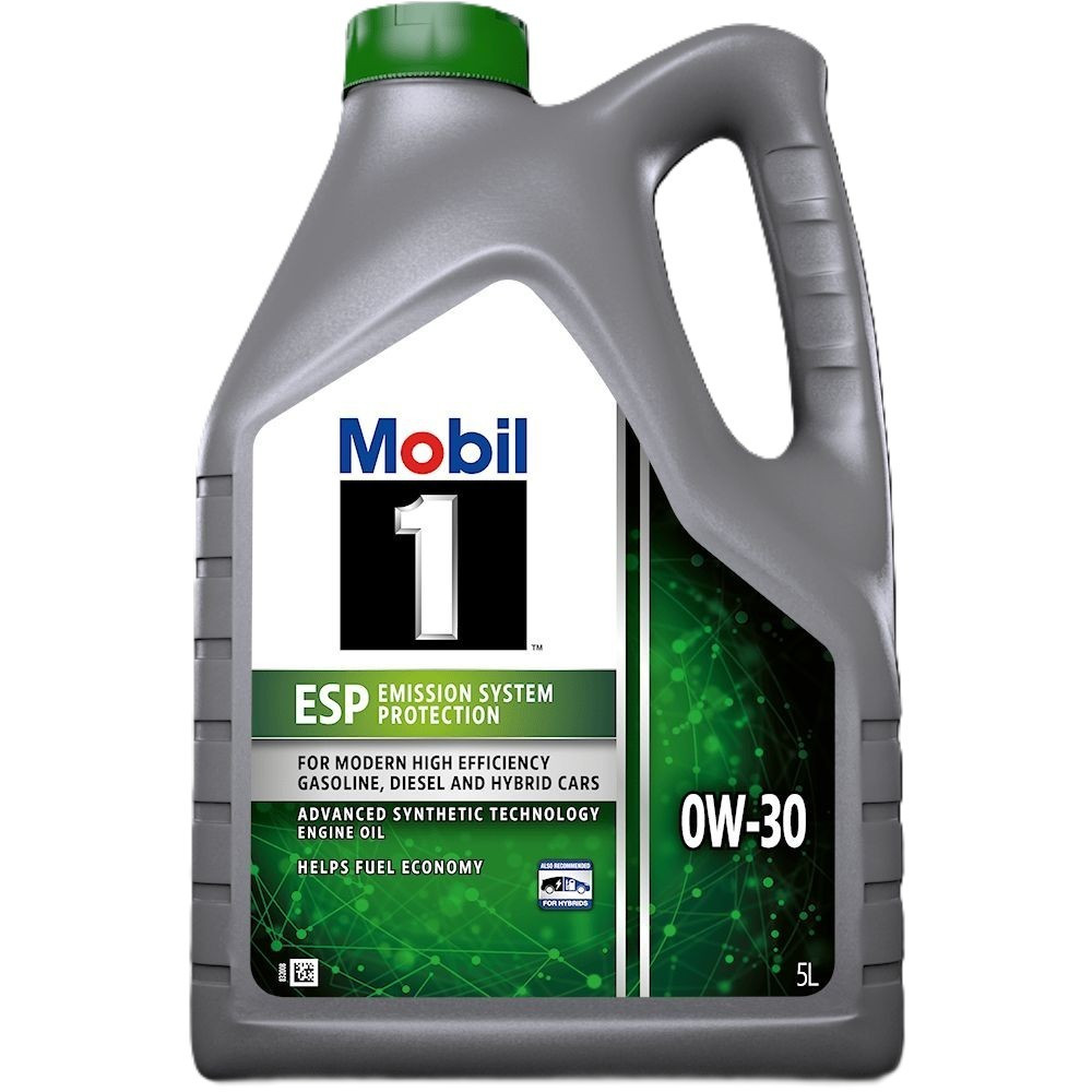 MOBIL 1 engine oil ESP 0W30 5L - MOB-0W30-ESP-5L - MOBIL 1 ESP 0W30 (DYX00-55692) - 3666618551920