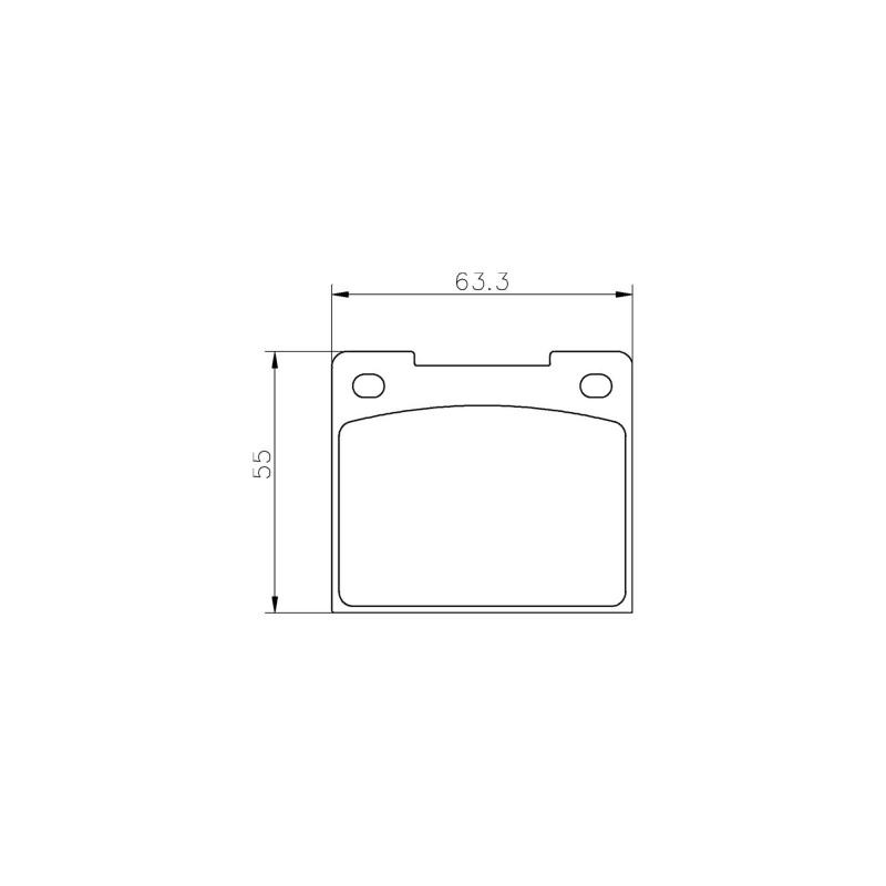 Pastiglie freno Mintex posteriore Peugeot 208 R2 - MI-MGB533-MRM1802 - MGB533-MRM1802 - 3666618528854