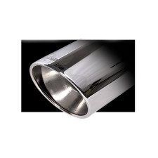 Inoxcar Round Exhaust Outlet Diameter 100 X-Race Chrome length 250mm