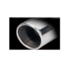 Auspuffrohr Inoxcar Rund Durchmesser 80 X-Race Chrom Länge 250mm