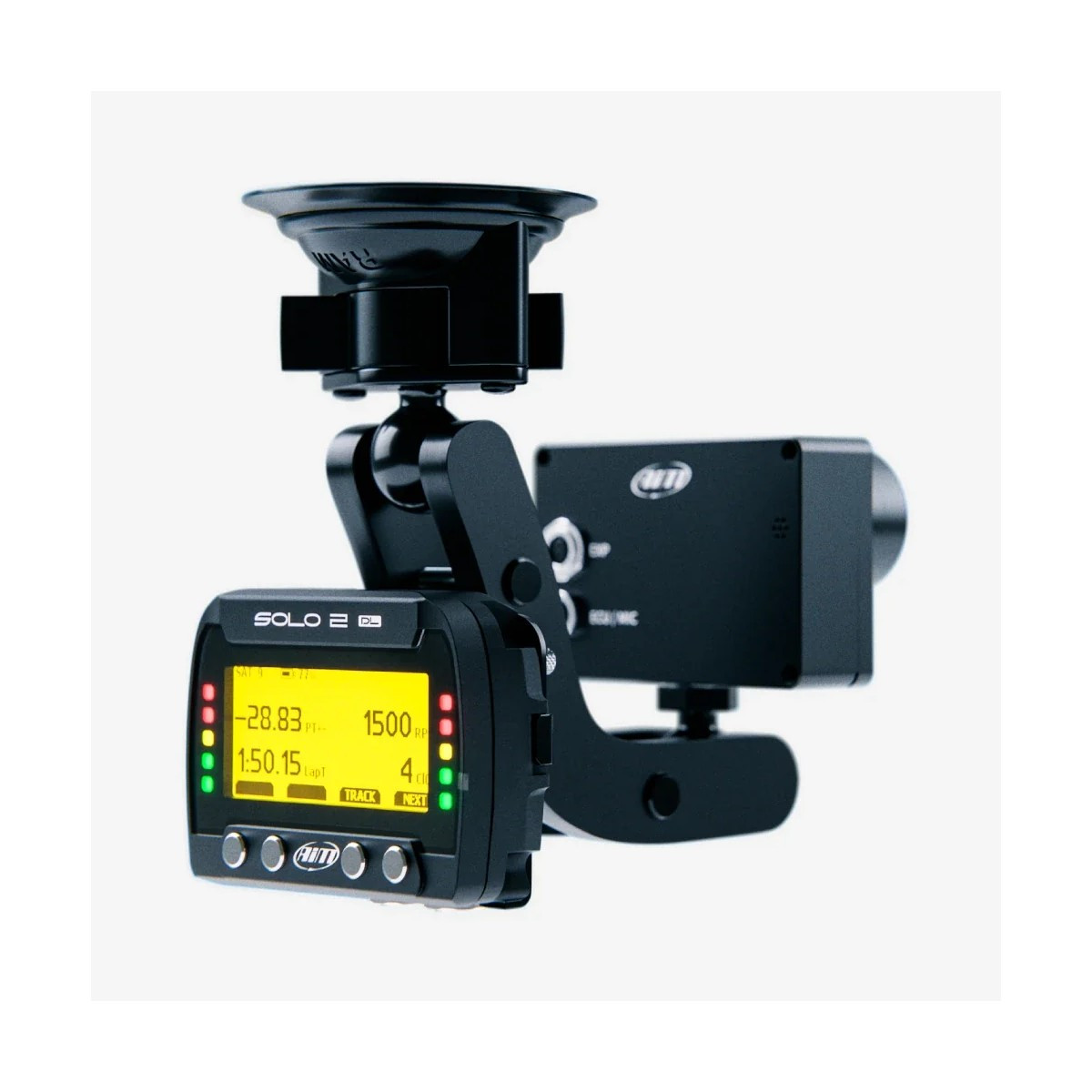 AIM SmartyCam 4 Corsa 85° + Solo 2 DL CAN OBDII Drehzahlmesser-Set - AIM-SM4-SOLO2.85.CAN - SM4-SOLO2-CAN-85