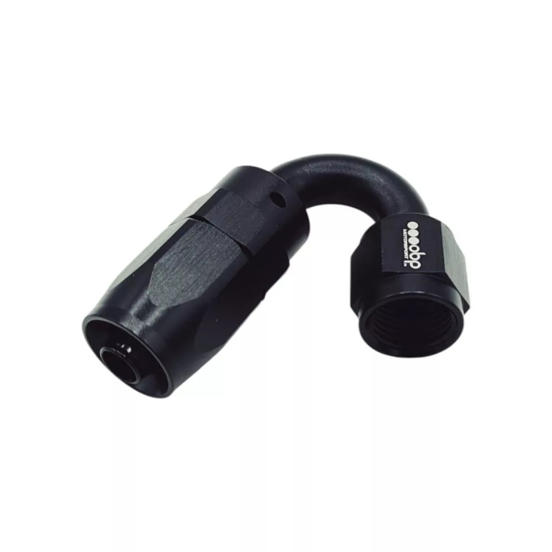 Raccordo femmina a 150° OBP CPE in alluminio nero - OBP-CPE-150.D6 - OBP-CPE-6-150