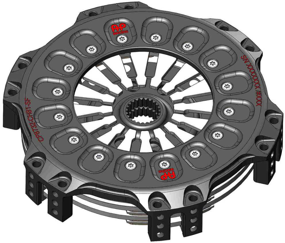Springidisco frizione AP Racing CP8742-OE81-FF-CIT C3 Rally2 - DS3 R5 - AP-CP8742-OE81-FF-CIT - CP8742-OE81-FF-CIT - 3666618848730
