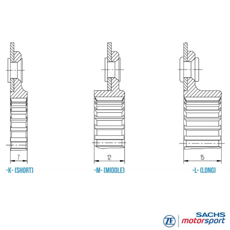 Sachs-Scheibenkupplung RCS 184 S7.8-L-047 881864002247 - SA-881864002247 - 881864002247 - 3661768001212
