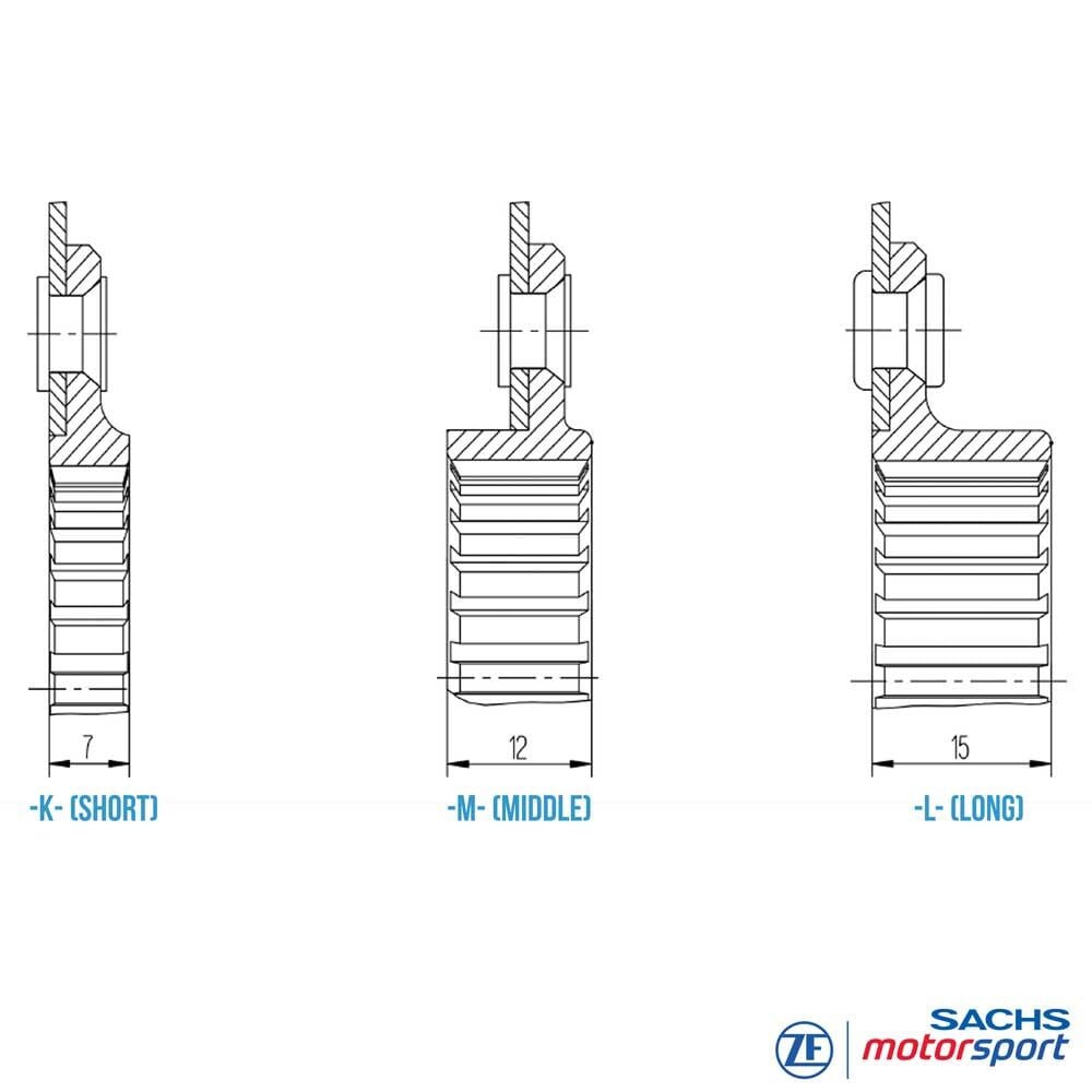 Sachs-Scheibenkupplung RCS 184 S7.8-L-047 881864002247 - SA-881864002247 - 881864002247 - 3661768001212