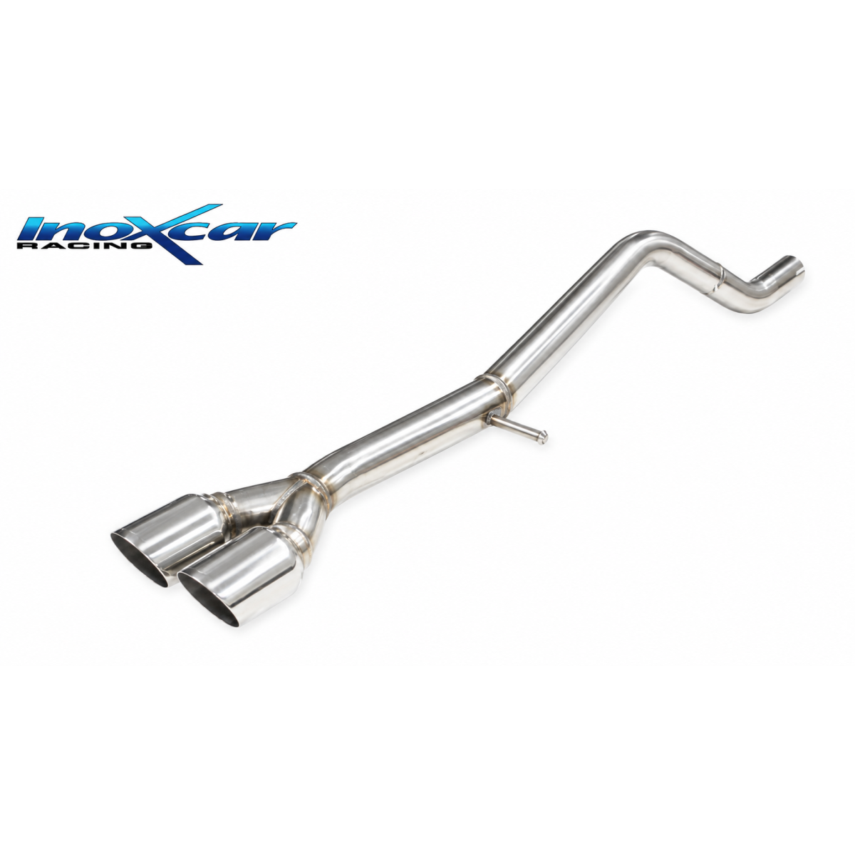 Silenziatore tubo INOXCAR 2x80 mm Racing - Alfa Romeo Junior 1.2 Hybrid 136 ch (2024-) - IC-ALJUN02RA - ALJUN.02.RA - 3666618799766