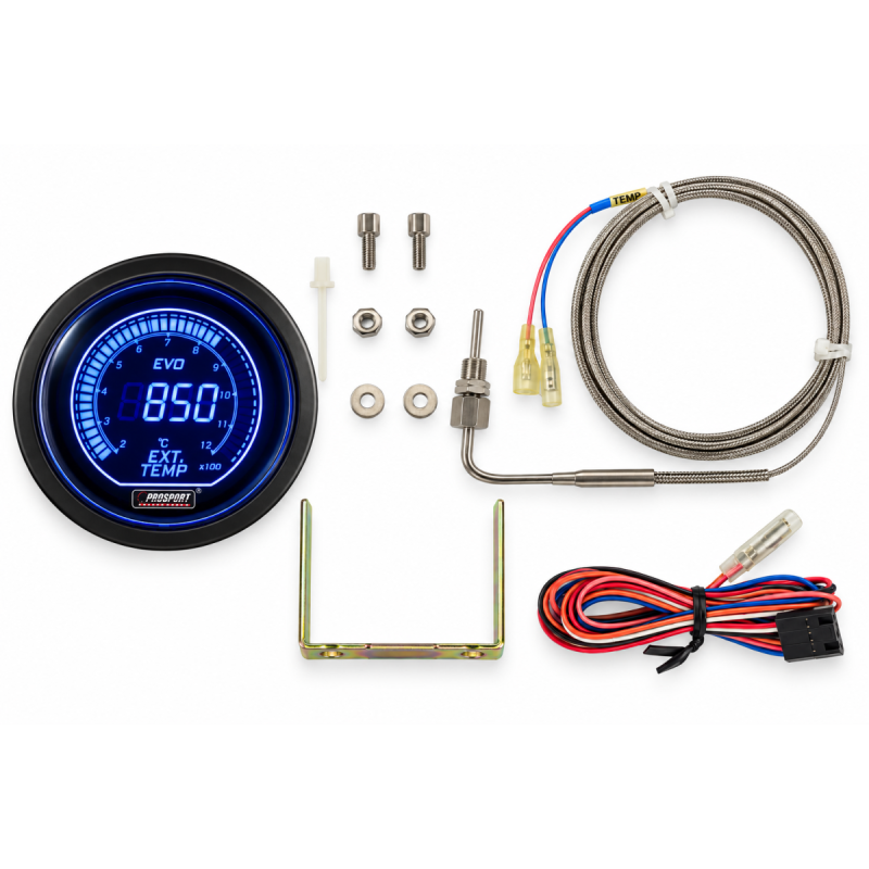 Manometro EGT Prosport EVO 52 mm – 216EVOEGT-C - CT-TECH-004 - 216EVOEGT-C - 3661768500033