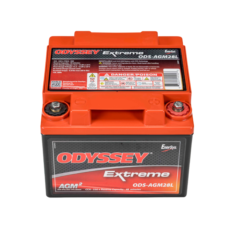 Batterie compétition AGM Odyssey Extreme PC925 ODS-AGM28L 28 Ah 925 PHCA - ODY-EXTREME-35 - ODS-AGM28L - 3661768221402