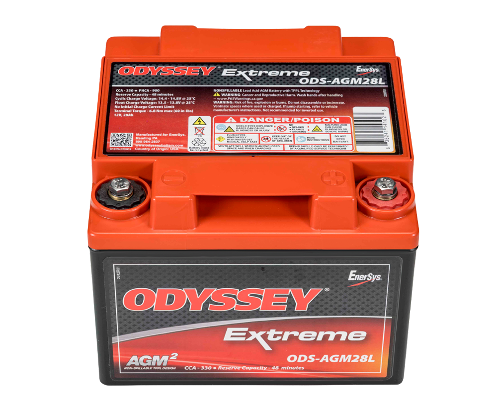 Batterie compétition AGM Odyssey Extreme PC925 ODS-AGM28L 28 Ah 925 PHCA - ODY-EXTREME-35 - ODS-AGM28L - 3661768221402