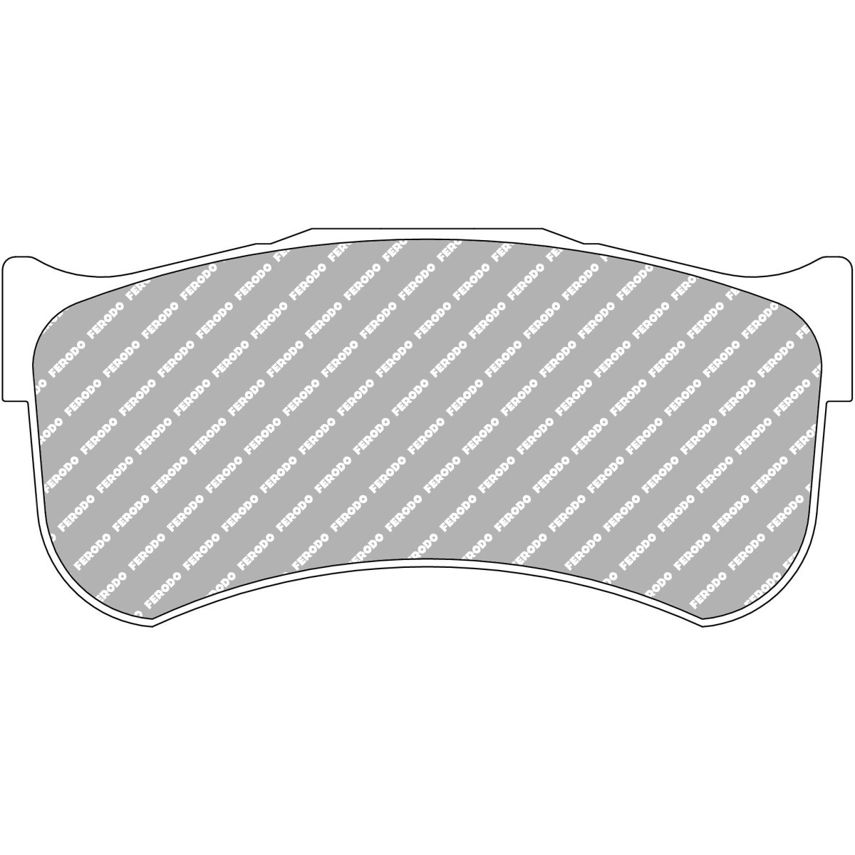 Plaquettes FERODO TL66 FRP3153TL66 - F-RP3153TL66 - FRP3153TL66 - 3666618075099