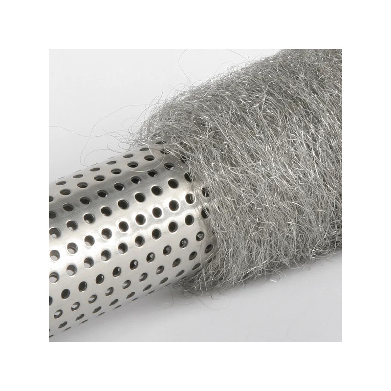 Tubo in acciaio inossidabile trafitto Powersprint per silenziatore ad assorbimento - PS-904507 - 904507