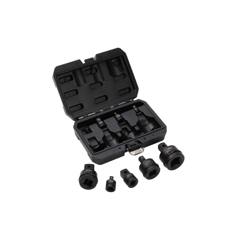 DRAPER electric light socket adaptor set (8 pieces) - DRA-83271 - D83271 - 5010559832712
