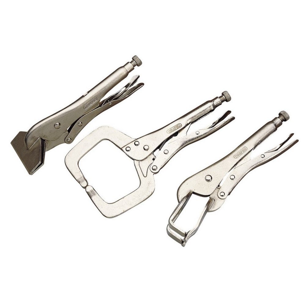 DRAPER-Schraubzwingensatz (3-teilig) - DRA-33836 - D33836 - 5010559338368