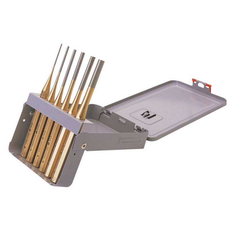 Set of DRAPER octagonal pin-cutters 150 mm (6 pieces) - DRA-74712 - D74712 - 5010559747122
