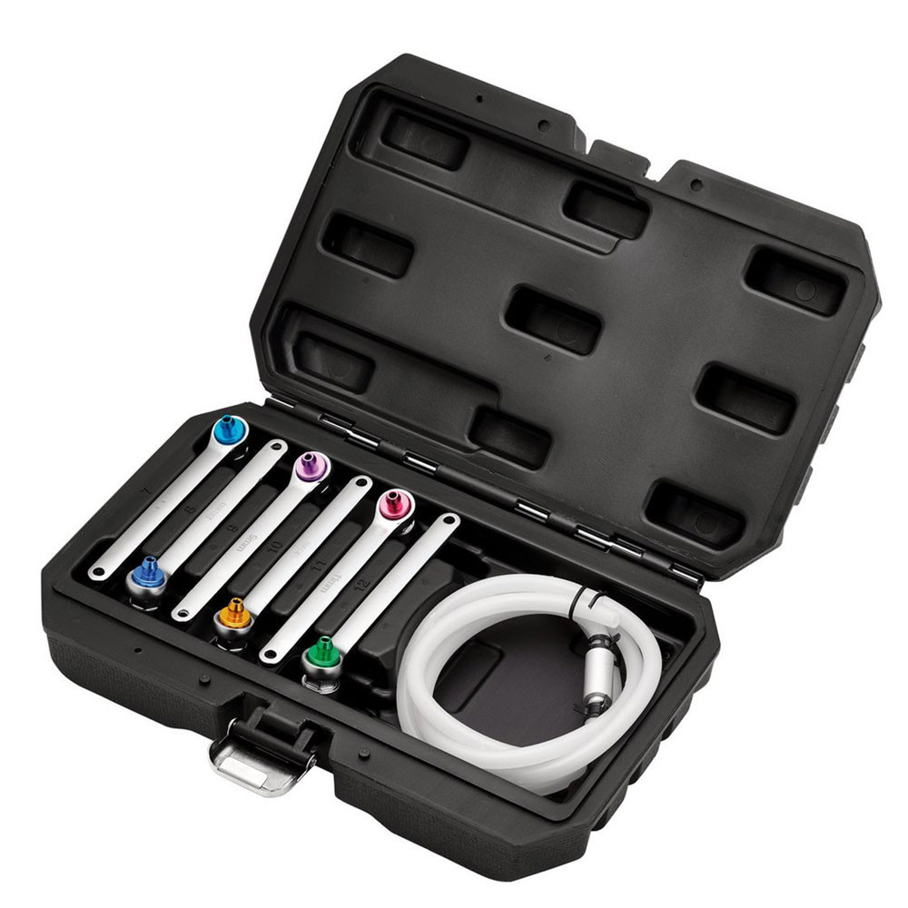 Draper brake bleeder wrench set (7 pieces). - DRA-12395 - D12395 - 5059482061257